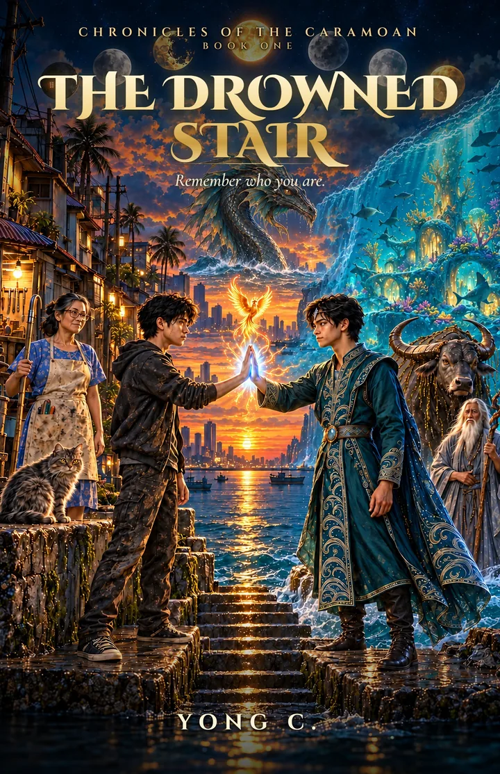 Front cover of Book One, The Drowned Stair