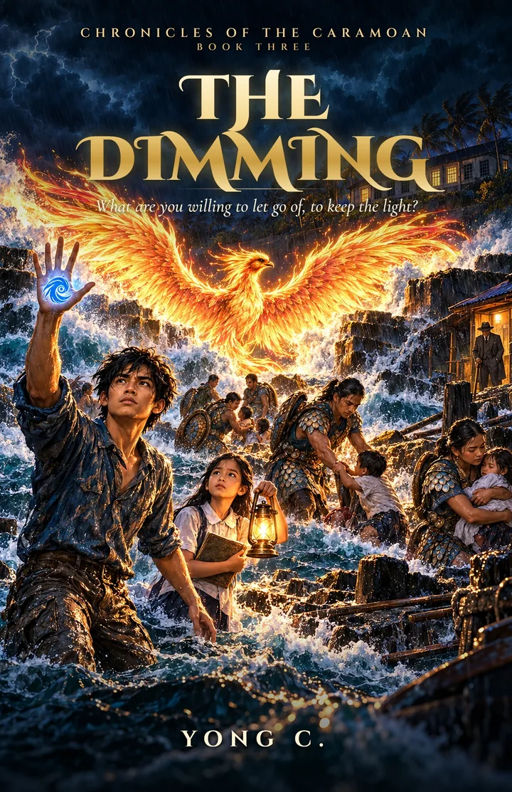 Front cover of Book Three, The Dimming
